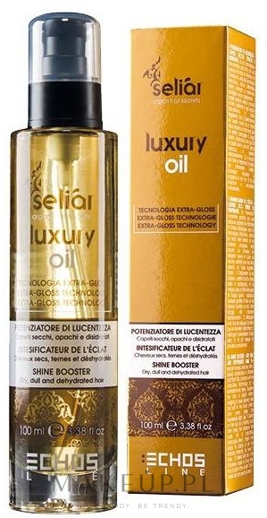 Olejek nabłyszczający włosy - Echosline Seliar Luxury Oil — Zdjęcie 100 ml