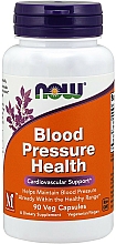 Suplement diety wspomagający układ krążenia, 90 kapsułek - Now Foods Blood Pressure Health — Zdjęcie N1