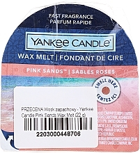 PRZECENA! Wosk zapachowy - Yankee Candle Pink Sands Wax Melt * — Zdjęcie N1