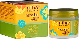Maska do twarzy Papaja - Alba Botanica Natural Hawaiian Facial Scrub Pore Purifying Pineapple Enzyme — Zdjęcie N1