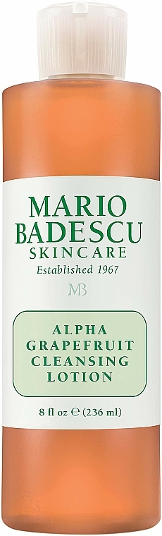 Mleczko oczyszczające do twarzy - Mario Badescu Alpha Grapefruit Cleansing Lotion — Zdjęcie N1