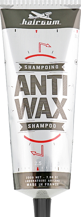Szampon do zmywania z włosów past, wosków i pomad - Hairgum Anti Wax Shampoo — Zdjęcie N2