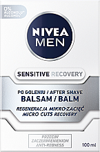 Zestaw - NIVEA MEN Skin Recovery (sh/foam/200ml + ash/balm/100ml) — Zdjęcie N3