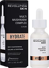 Kompleksowe serum do twarzy - Revolution Skincare Serum Multi Mushroom Complex Hydrate — Zdjęcie N2