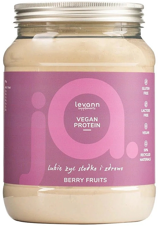 Białko - Levann Vegan Protein Berry Fruits — Zdjęcie N1