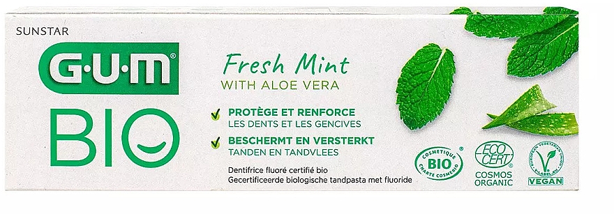 Pasta do zębów - G.U.M Bio Fresh Mint Toothpaste — Zdjęcie N1