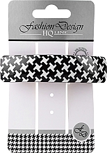 Kup Automatyczna spinka do włosów Fashion Design, 28540, czarno-biała - Top Choice Fashion Design HQ Line