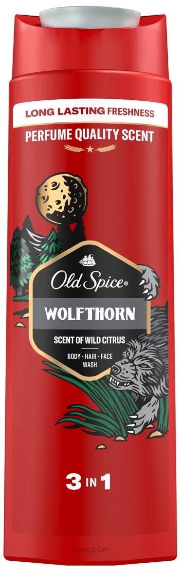 Żel pod prysznic dla mężczyzn - Old Spice Wolfthorn Shower Gel — Zdjęcie 400 ml