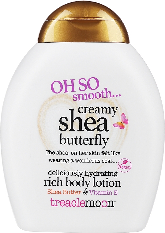 Nawilżający krem do ciała - Treaclemoon Oh So Smooth Creamy Shea Butterfly Rich Body Lotion — Zdjęcie N1