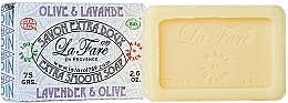 Wygładzające mydło w kostce z lawendą i oliwą - La Fare 1789 Extra Smooth Soap Lavender & Olive — Zdjęcie N1