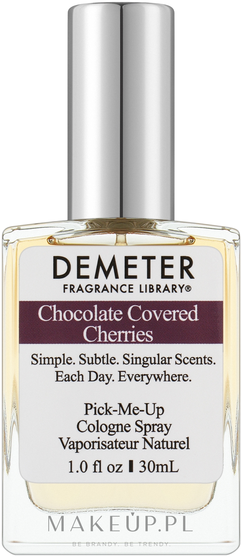 Demeter Fragrance The Library of Fragrance Chocolate Covered Cherries - Woda kolońska — Zdjęcie 30 ml