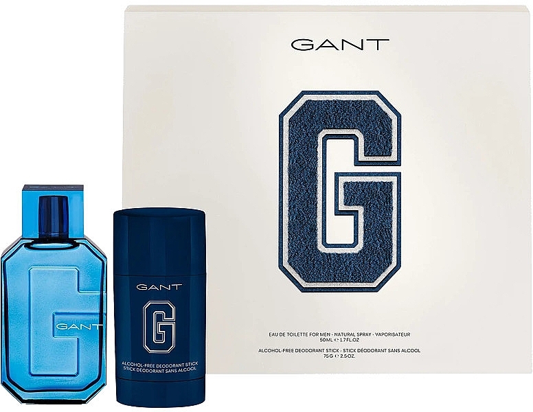 Gant Eau de Toilette - Zestaw (edt/50ml + deo/75g) — Zdjęcie N1