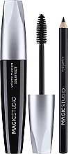 Zestaw - Magic Studio Perfect Match Eye Pencil & Volume Mascara (eye/pencil/1.2g + mascara/12ml) — Zdjęcie N2