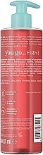 Multinawilżający żel pod prysznic z kofeiną i olejkiem brzoskwiniowym - AA Cosmetics YOU.mmy Peach Firm  — Zdjęcie N2