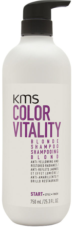 Szampon do włosów blond i rozjaśnianych - KMS California Colorvitality Blonde Shampoo — Zdjęcie N2