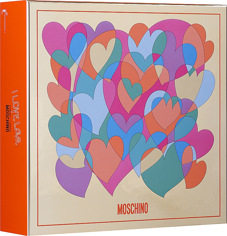 Moschino I Love Love - Zestaw (edt 30 ml + b/lot 50 ml) — Zdjęcie N1