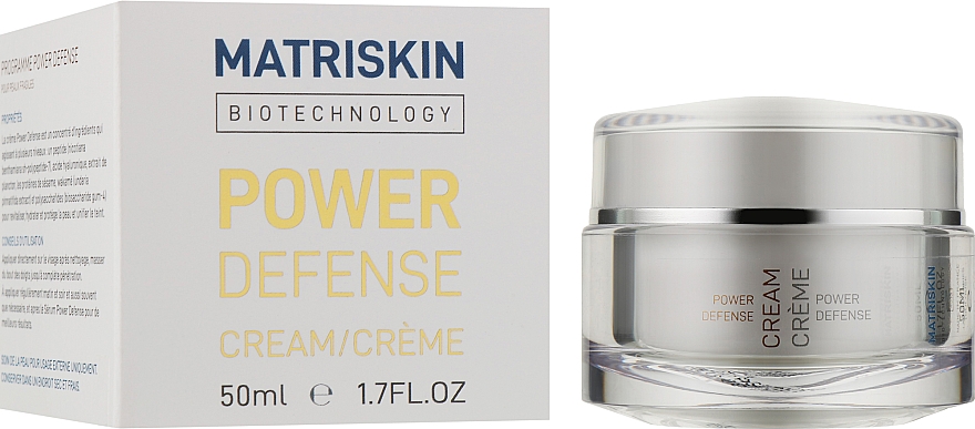 Intensywnie ujędrniający krem do twarzy - Matriskin Power Defense Cream — Zdjęcie N2
