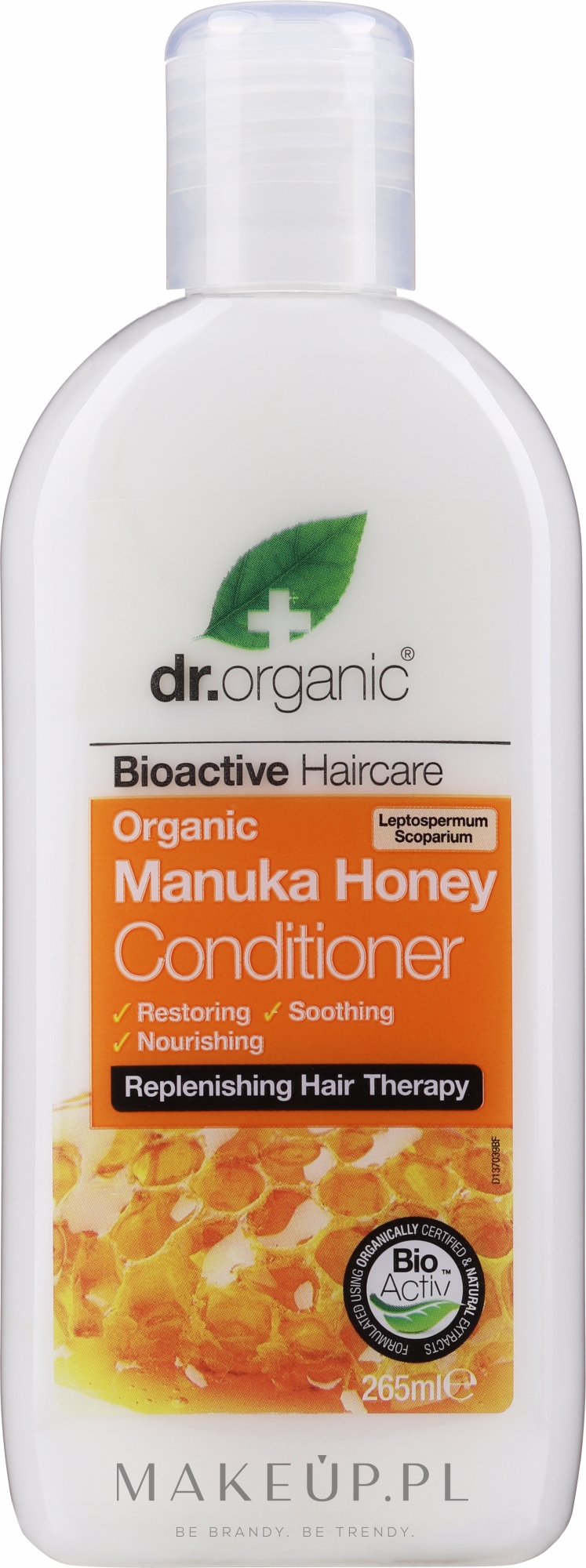 Rewitalizująca odżywka do włosów - Dr Organic Bioactive Haircare Organic Manuka Honey Conditioner — Zdjęcie 265 ml