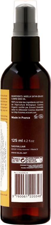 Olej z czarnuszki - Najel Black Cumin Oil — Zdjęcie N2