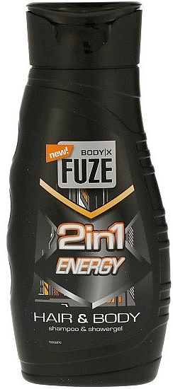 Żel pod prysznic 2w1 Energy - Body-X Fuze — Zdjęcie N1