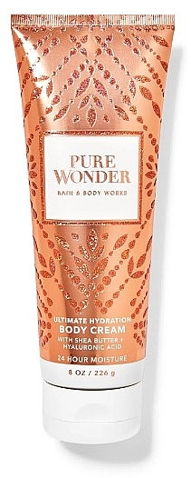 Bath and Body Works Pure Wonder With Shea Butter + Hyaluronic Acid - Nawilżający krem do ciała — Zdjęcie N1