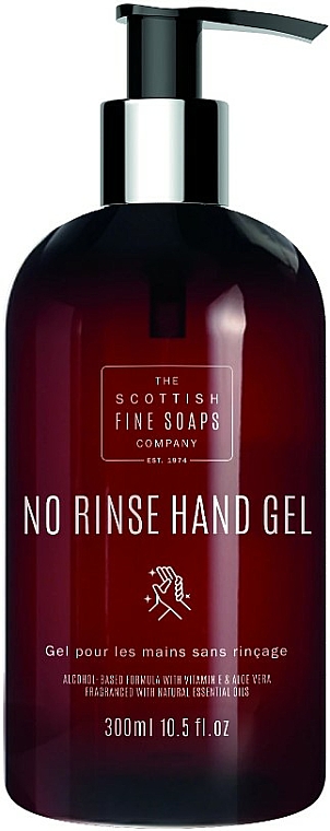 Żel do mycia rąk bez spłukiwania - Scottish Fine Soaps No Rinse Hand Gel — Zdjęcie N1
