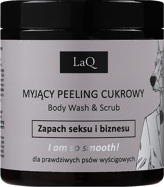 Oczyszczający peeling dla mężczyzn - LaQ Doberman Body Peeling — Zdjęcie N1