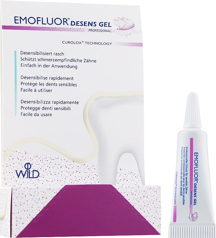 Żel do zębów - Dr. Wild Emofluor Desens Gel Professional — Zdjęcie N2