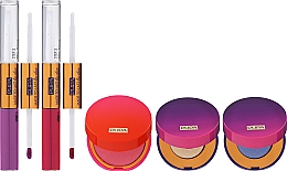 Zestaw - Pupa My Fabulous Beauty Box (eyeshadow/2x2,5g + lipstick/2x4ml + blush/4g) — Zdjęcie N2