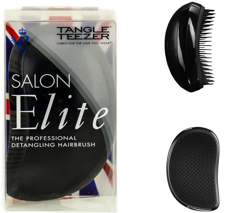 Szczotka do włosów - Tangle Teezer Salon Elite Black Blush — Zdjęcie N2