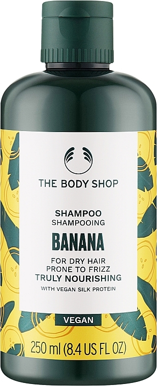 Odżywczy szampon do włosów - The Body Shop Banana Truly Nourishing Shampoo