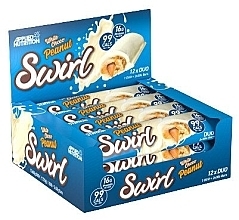 WYPRZEDAŻ Baton proteinowy - Applied Nutrition Swirl Bar White Choco Peanut * — Zdjęcie N1