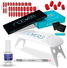 Zestaw do paznokci - Nooves Starter Kit Beauty Red Pack Crimson Red & Piccante — Zdjęcie N1