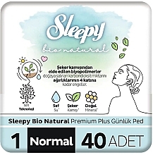 Kup Podpaski dzienne, 40 szt. - Sleepy Bio Naturel Ped Normal