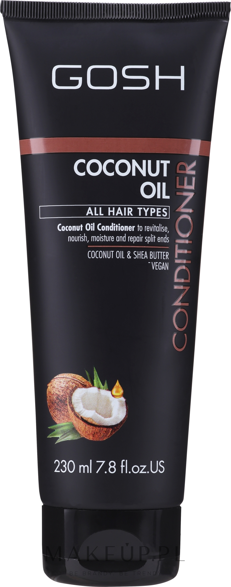 Odżywka do włosów z olejem kokosowym - Gosh Copenhagen Coconut Oil Conditioner — Zdjęcie 230 ml