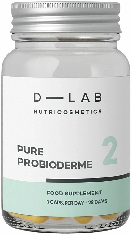 Suplement diety Pure Probioderm - D-Lab Nutricosmetics Pure Probioderm — Zdjęcie N1
