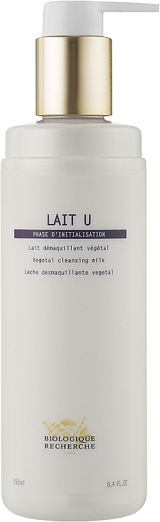 Oczyszczające roślinne mleczko do twarzy - Biologique Recherche Lait U — Zdjęcie N5