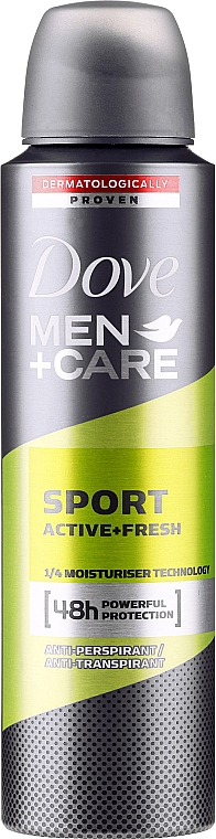 Antyperspirant w sprayu dla mężczyzn - Dove Men+Care Sport Active+Fresh