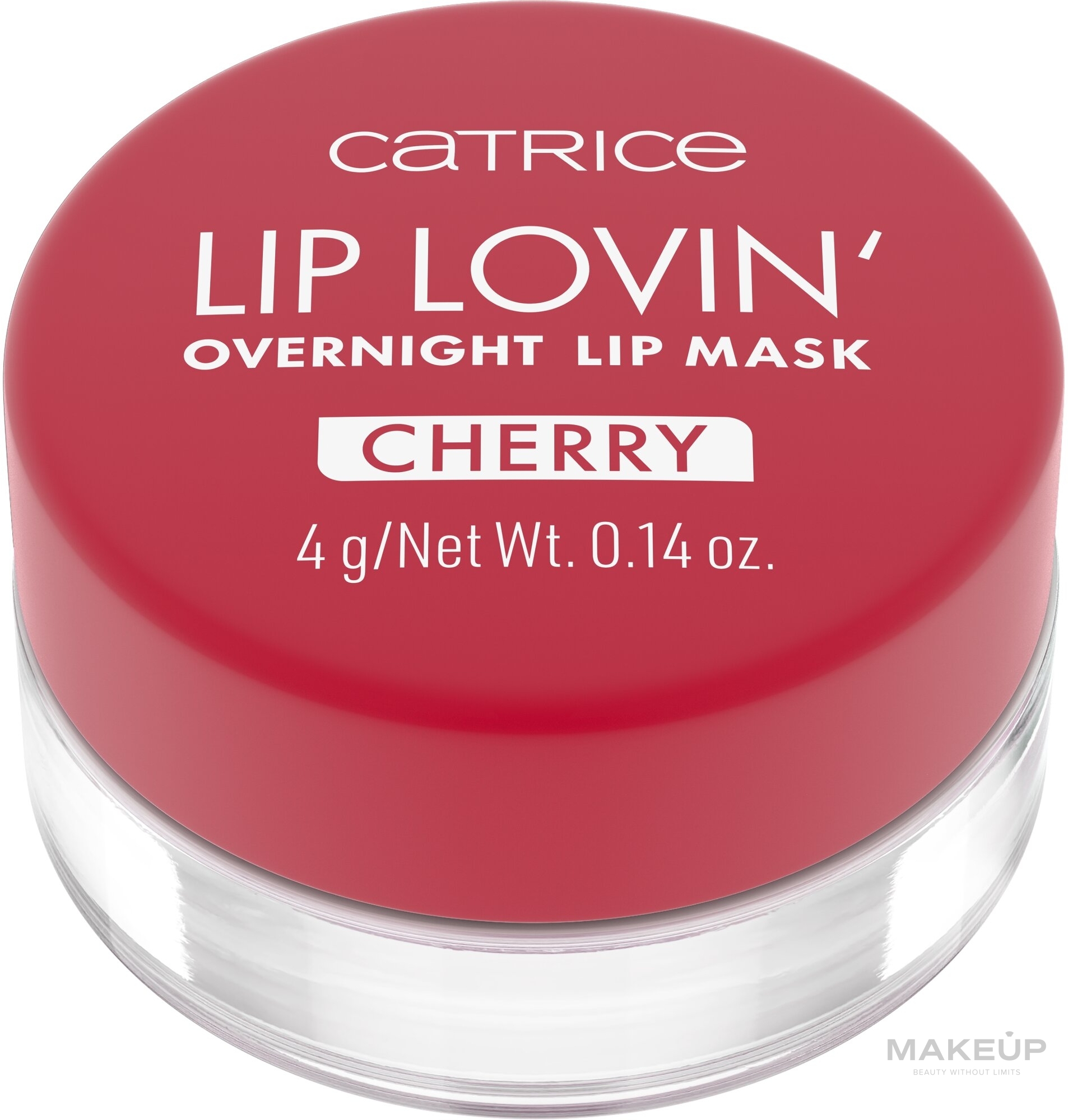 Maska do ust - Catrice Lip Lovin' Overnight Lip Mask Cherry Pop — Zdjęcie 4 g