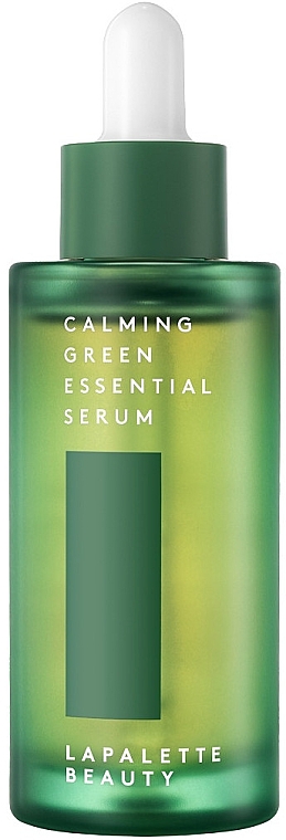 Uspokajające serum z ekstraktami z zielonej herbaty i wąkroty azjatyckiej - Lapalette Calming Green Essential Serum — Zdjęcie N1