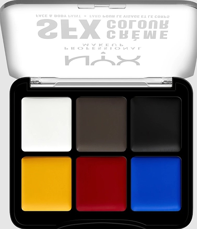 Paleta do makijażu oczu, twarzy i ciała - NYX Professional Makeup SFX Face & Body Paint Palette — Zdjęcie N2