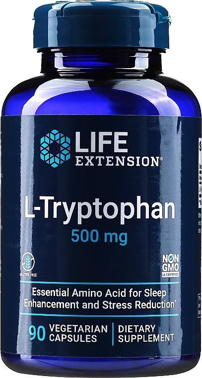 L-tryptofan w kapsułkach - Life Extension L-Tryptophan