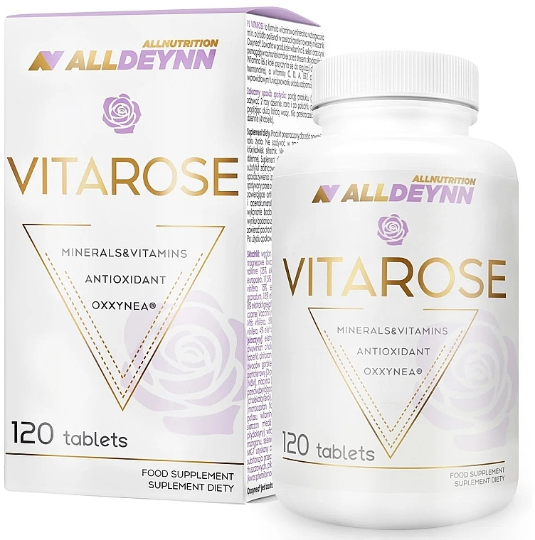 Kompleks witamin i minerałów dla kobiet, tabletki - AllNutrition AllDeynn VitaRose Vitamins & Minerals — Zdjęcie N1
