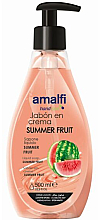 Kup Mydło w kremie do rąk Summer Fruit - Amalfi Cream Soap Hand