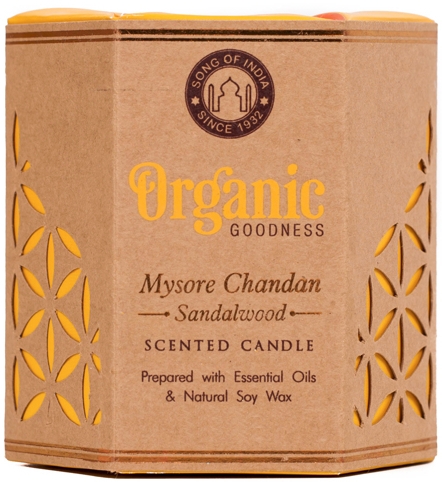 Świeca zapachowa Mysore Chandan Sandalwood - Song of India Scented Candle — Zdjęcie N1