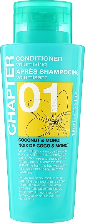 Odżywka do włosów zwiększająca objętość Kokos i monoi - Mades Cosmetics Chapter 01 Coconut & Monoi Conditioner — Zdjęcie N1
