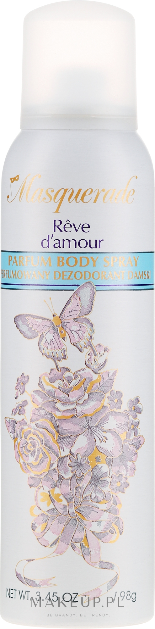 Perfumowany dezodorant damski - Masquerade Reve d'Amour Deo Spray — Zdjęcie 150 ml