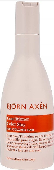 Odżywka do włosów farbowanych - BjOrn AxEn Color Stay Conditioner