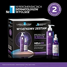 Zestaw do pielęgnacji twarzy - La Roche Posay Mela B3 (gel/200ml + ser/30ml) — Zdjęcie N5