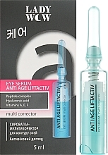 Przeciwstarzeniowe serum liftingujące pod oczy - Lady Wow Anti Age Liftactiv Eye Serum — Zdjęcie N2